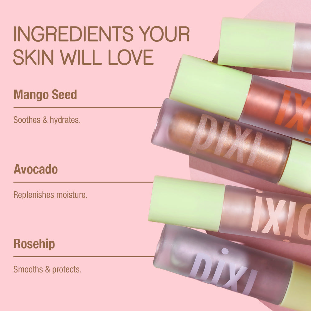 Ingredients Your Skin Will Love. Mango Seed soothes & hydrates. Avocado Replenishes moisture. Rosehip Smooths & Protects.